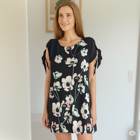 VINCE.CAMUTO/COLD.SHOULDER.DRESS - Picture 2 of 10